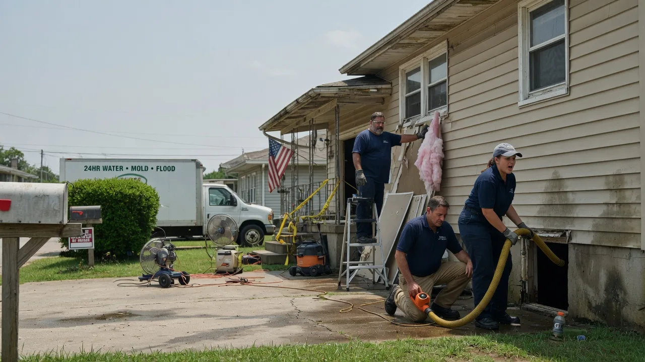 Water Damage Repair in Bardolph, IL near me
